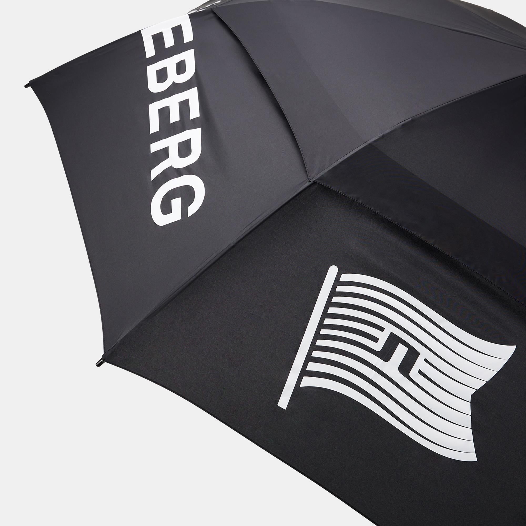 J Lindeberg Barrie Golf Umbrella Black